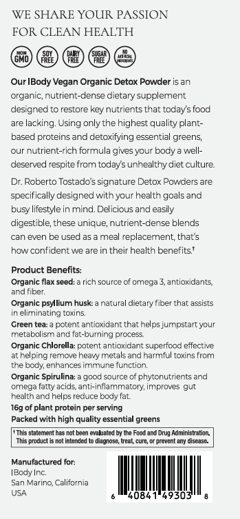Detox Powder Vegan